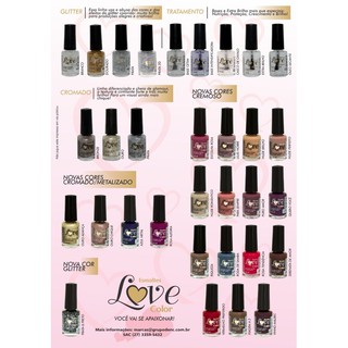 Kit Esmaltes Colorama Impala Risque Elegance Love Color Atacado Escolhas A Marca Depois