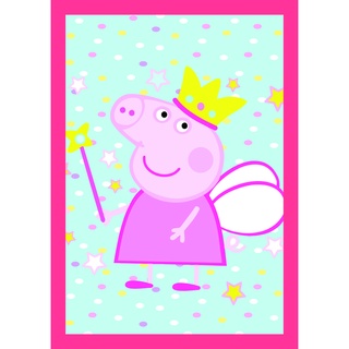 Quadro decorativo A4 Desenho Peppa Pig Serie