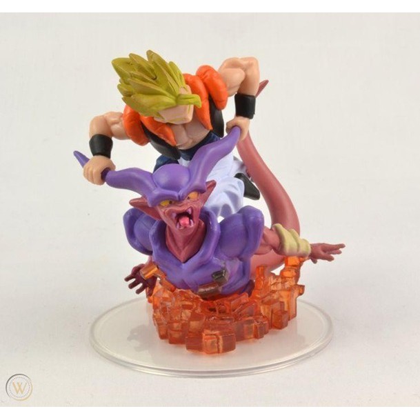 Dragon Ball HG Imagination Figure Diorama Gogeta Janemba Gashapon Conjunto de Figuras e Bonecos Bandai VS DG