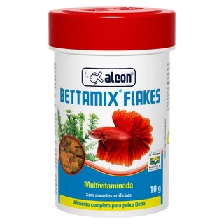 Alcon BettaMix Flakes Alimento Completo para Peixes Betta 10g