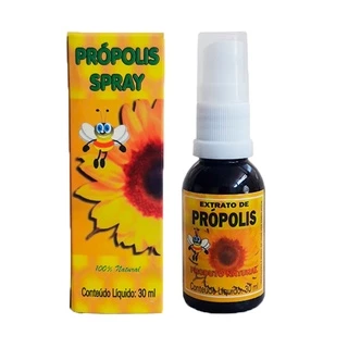 3 Un. Própolis Spray 30ml - Extrato Composto sem Álcool em Oferta na Shopee