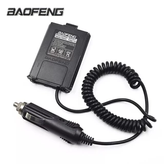Eliminador de bateria carregador de carro baofeng, acessórios para rádio e walkie talkie com carregamento por rádio de duas vias 12-24v
