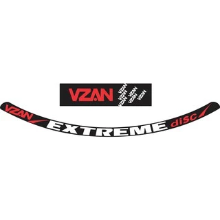 Adesivos Rodas Vzan Extreme Disc - Kit 2 Rodas - 10 Unids.
