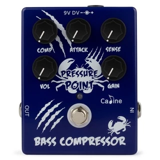 Caline CP-45 Ponto De Pressão Baixo Compressor De Efeito De Pedal Guitarra Acessórios De Bypass Verdadeiro Peças