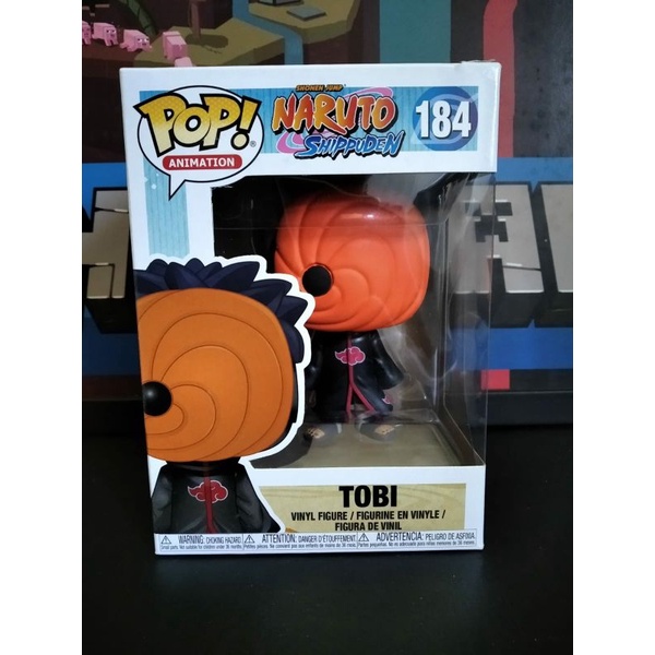 Funko Pop! Tobi #184 Naruto Shippuden | Shopee Brasil