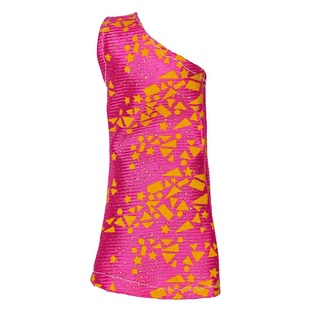 Vestido Para Boneca - Basic Doll Dress - Rosa com Amarelo
