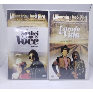 Kit 2 Dvd Filmes Milionario E Jose Rico - Original Lacrado