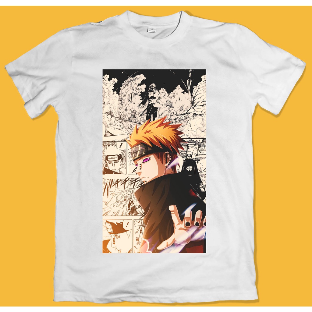 Camisa Camiseta Pain Rinnegan Anime Naruto Akatsuki | Shopee Brasil