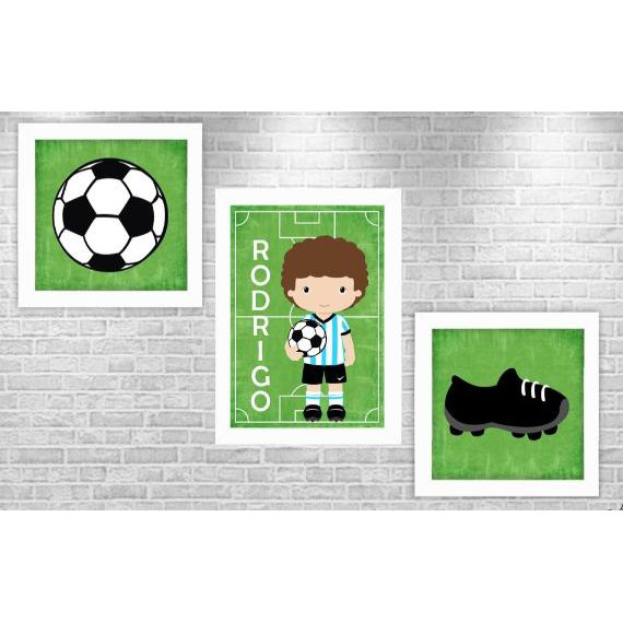 Quadro Decorativo Infantil Decorativo Infantil - Futebol (11)