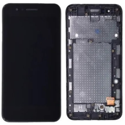 Lenovo Tastiera Touch Screen Display LCD Per LG K9 2018 (LM-X210EM) - Schermo Completo Nero, Ricambio Schermo Sostituzione Lg K9 Lm-x210em