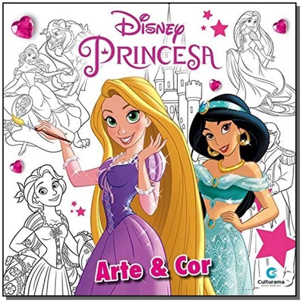 365 Desenhos para Colorir - Princesas Disney, Amarelo