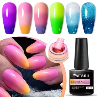 MTSSII Gel UV Térmico 7ml De Esmalte De Molho LED De Temperatura Brilhante Verniz De Unhas Manicures em Oferta na Shopee