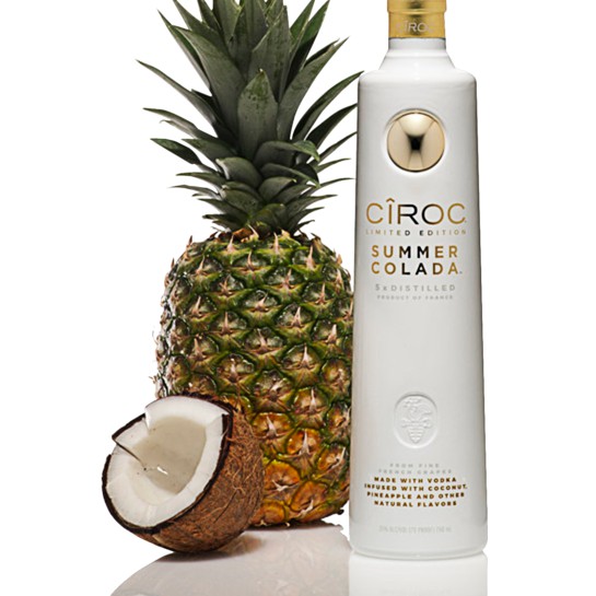 Vodka Ciroc Summer Colada (Abacaxi com coco) 1 litro