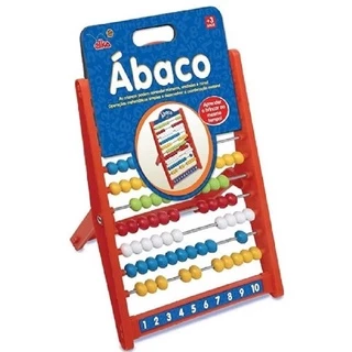 Abaco Escolar C/ 100 Bolinhas Elka Brinquedos