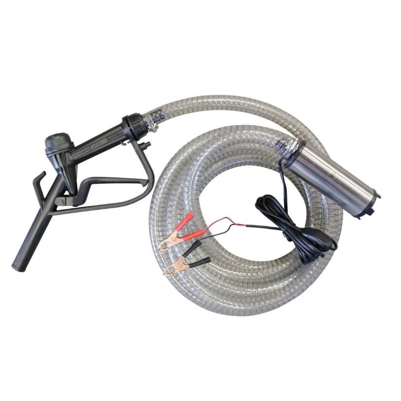Bomba Submersa Abastecimento Diesel Com Bico Mangueira 12v