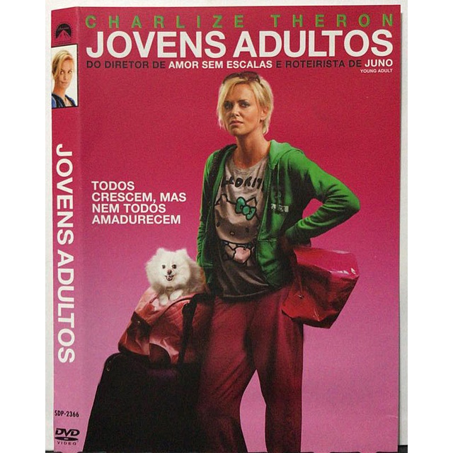 DVD Jovens Adultos. Charlize Theron, Patrick Wilson, Patton Oswalt ...