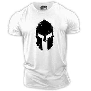 Camiseta Masculina Esparta Capacete Romano Academia