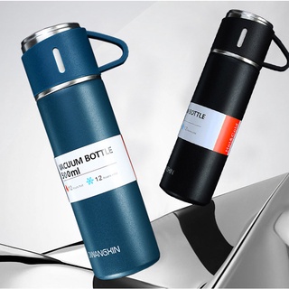 Garrafa Caneca Tampa Copo Inox Mais de 12 horas Longa Duração 500ml