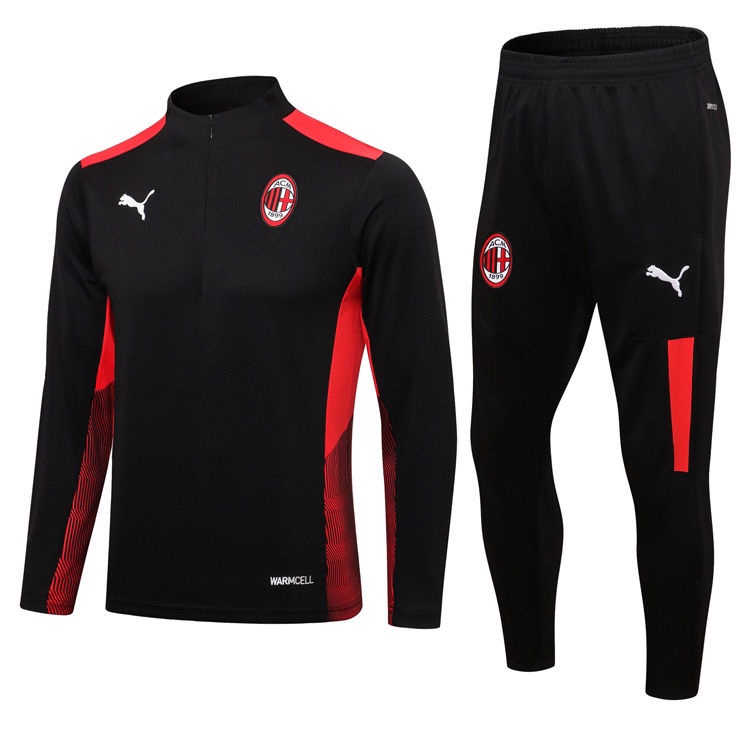 Camisa De Time Do Mundo De Futebol Conjunto De Preto ac milan