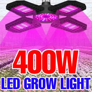 Lâmpada De Plantas LED Grow Light 110 V Do Crescimento E27 Espectro Completo Uv 200 W 300 400 Para Estufa Flores Vetetetico Cultivada