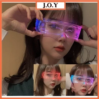 J.O.Y Óculos emissores de luz LED presente de Natal óculos fotográficos de alta tecnologia 005