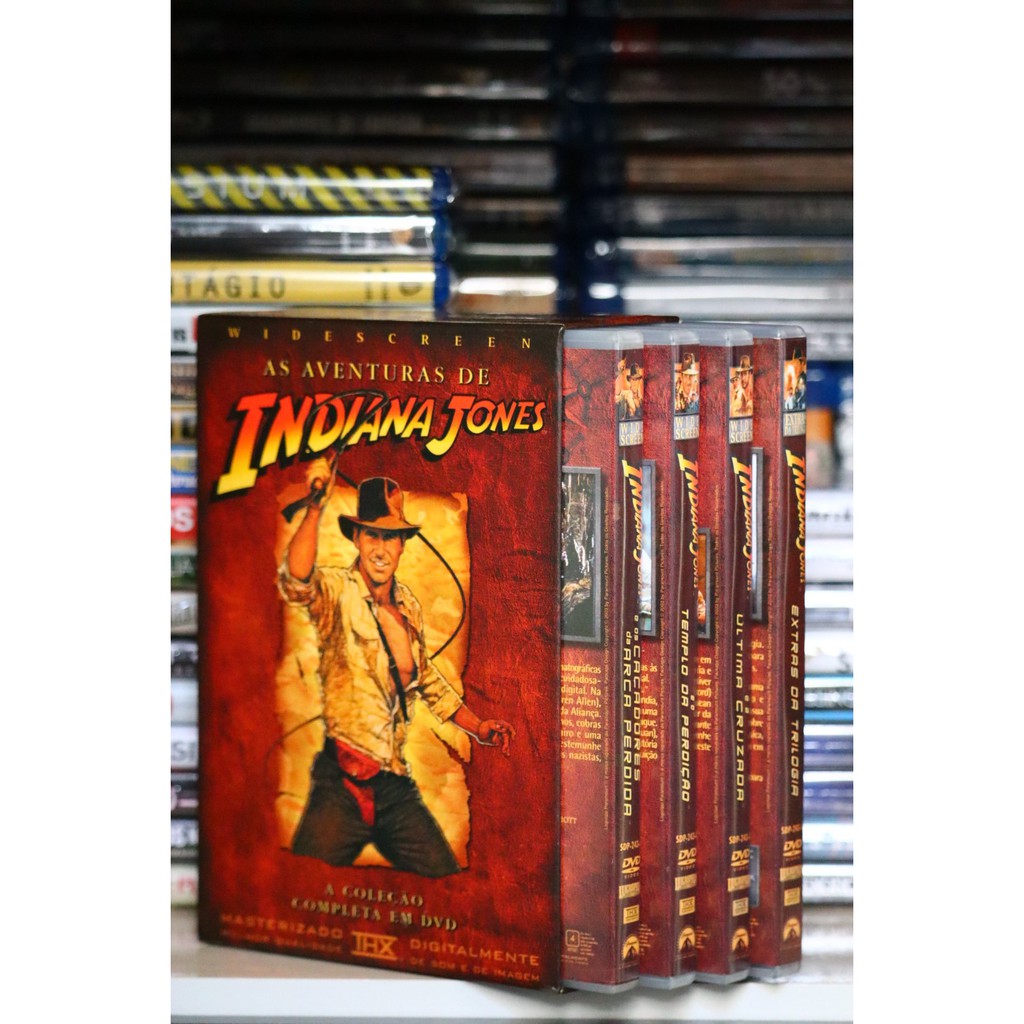Box - As Aventuras de Indiana Jones (Coleção Com a Trilogia Clássica ...