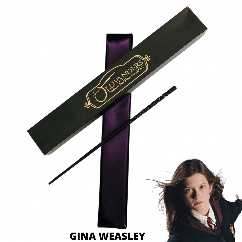 Varinha Colecionável Gina Weasley 34cm | Shopee Brasil