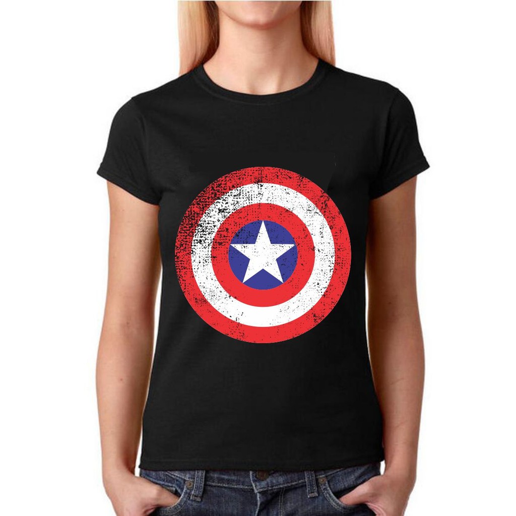 Camisa feminina sale dos vingadores