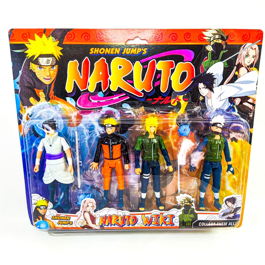 Boneco Kakashi Hatake Desenho Naruto Shippuden Brinquedo - FLJ