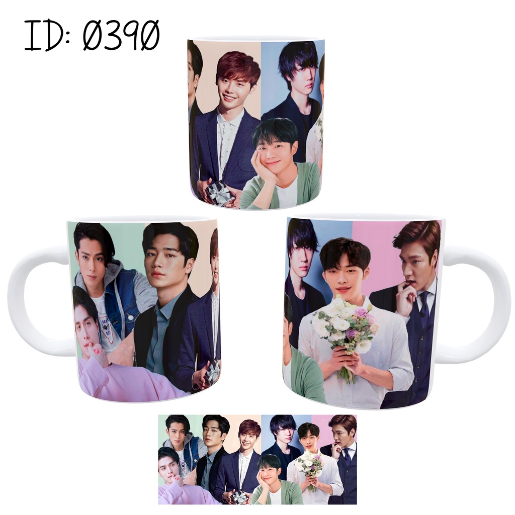 Caneca Oppas Coreia Dorama Idol K-idol Kidol K-Drama Kdrama Oppa ID0390 ...
