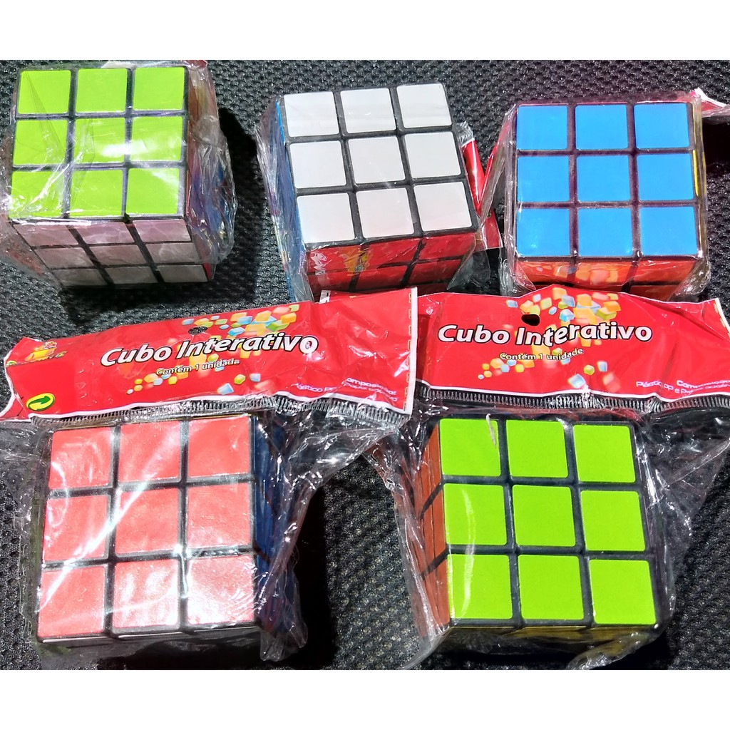 CUBO MÁGICO 54MM /CUBO INTERATIVO /BRINQUEDO unidade | Shopee Brasil