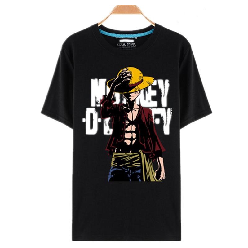 Camiseta One Piece Luffy 100 Algodão Anime Shopee Brasil