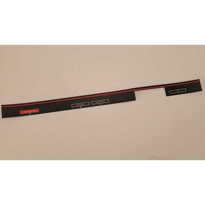 Adesivo para o console Master System parte inferior | Shopee Brasil