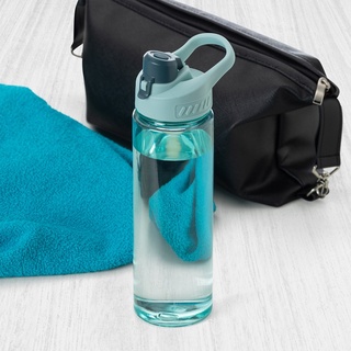 Garrafa Squeeze Plástico 700ml com Alça Academia