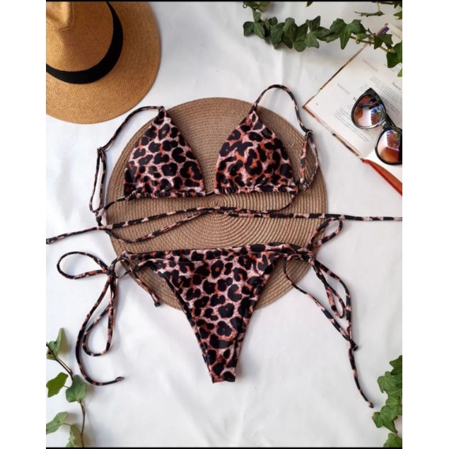 Biquini Cortininha com bojo da Shein P ( veste bem P/M ) | Shopee Brasil