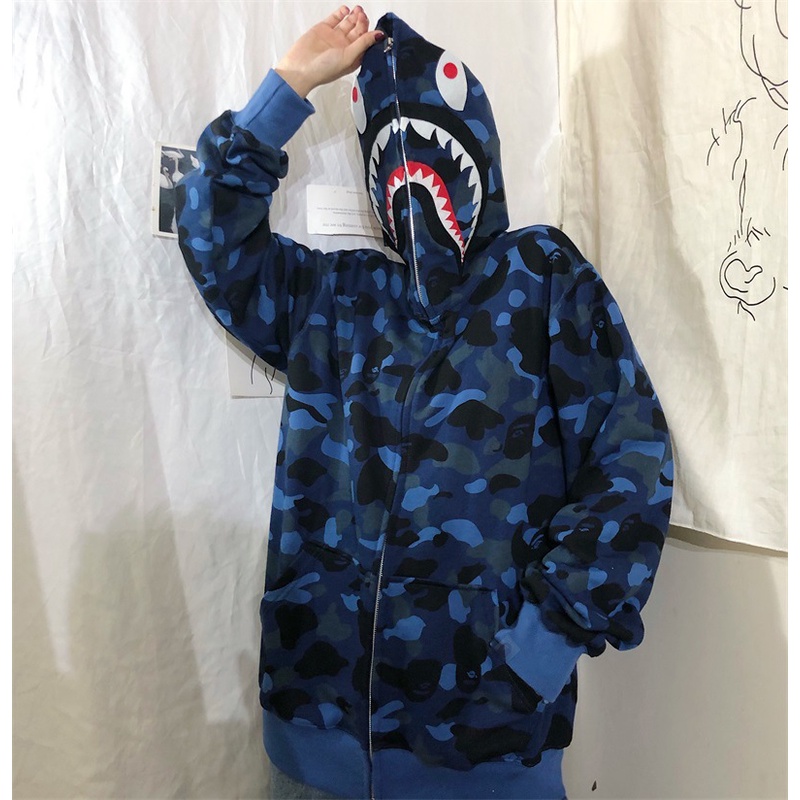 Bape store shark moletom