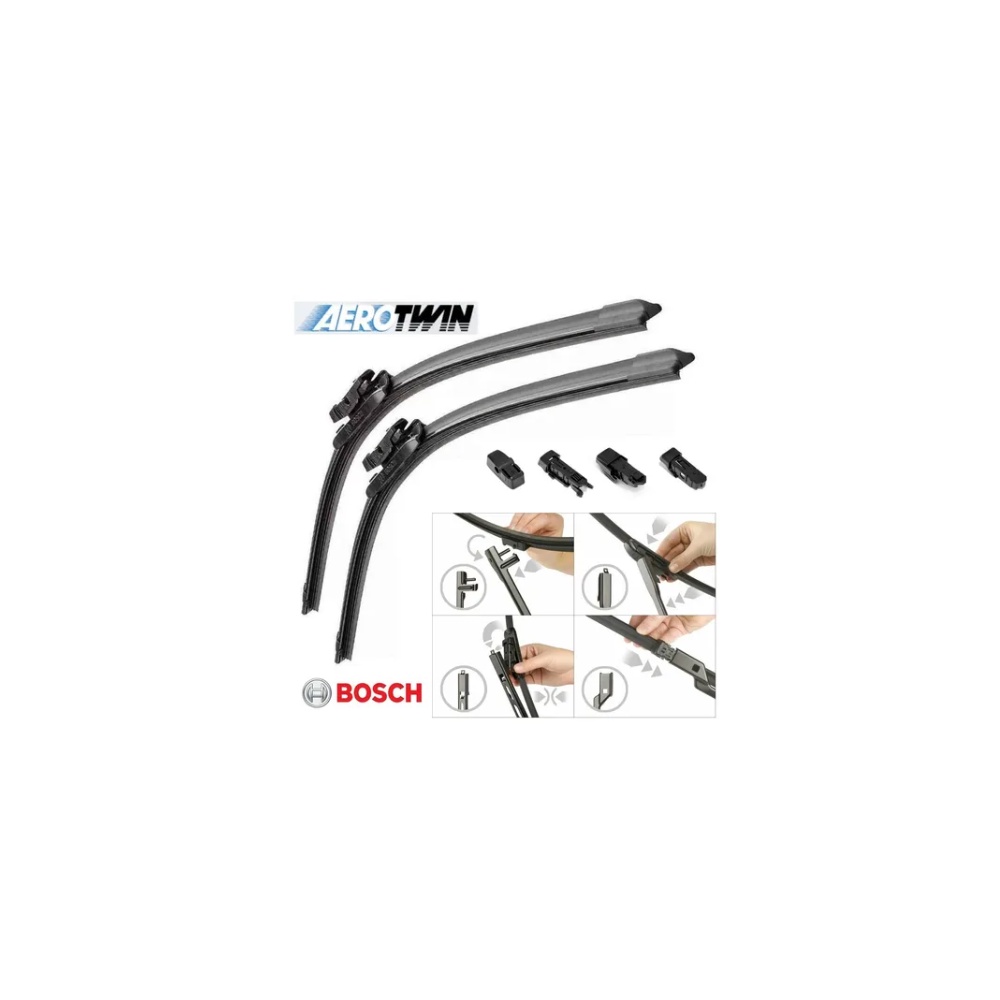 Palhetas Limpador De Parabrisa Original Bosch Aerotwin Honda City 2009 a 2013 AP24/15