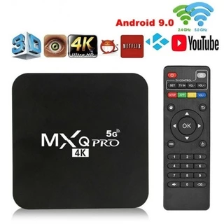 MXQ Pro 3D 4k 1080p HDMI 64 bits Android 8.1 QuadCore Smart Tv Top Box Tv