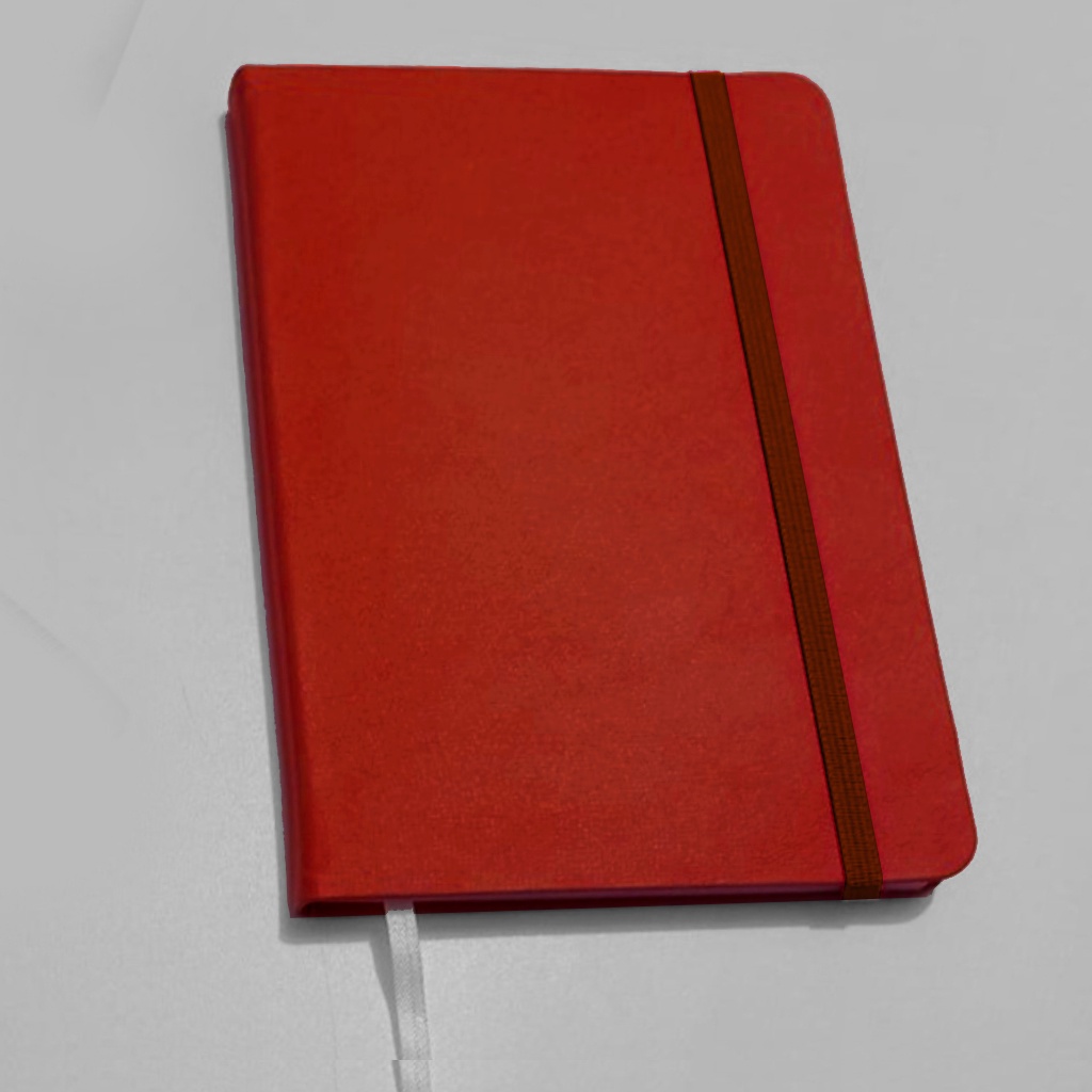 Caderno tipo moleskine para anotação ou desenho várias cores