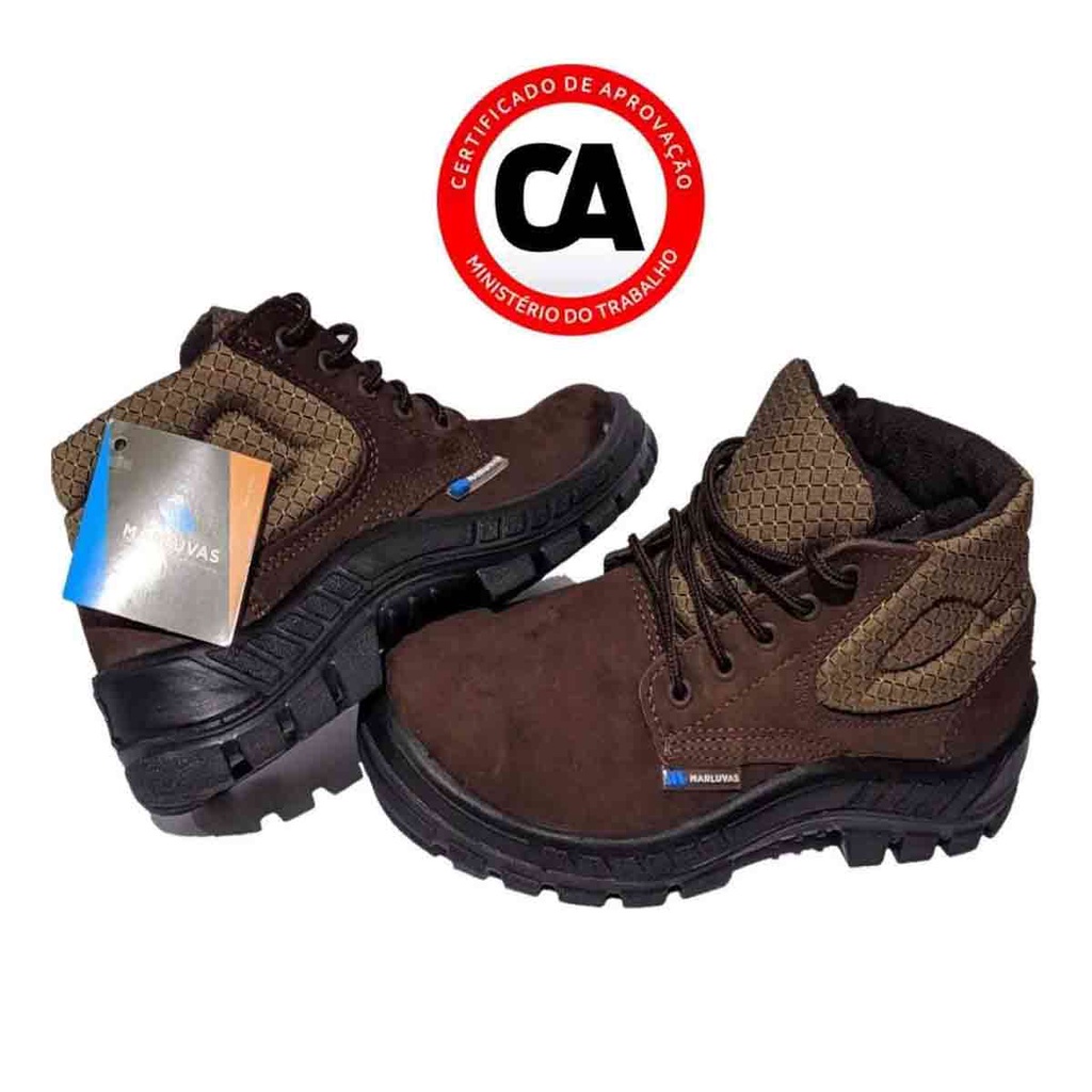 Bota marrom masculina sales epi