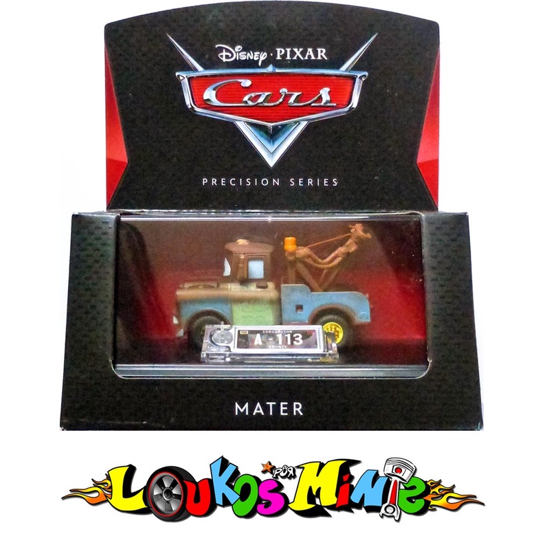 Disney Cars Mater Precision Series Box Acrilico Shopee Brasil