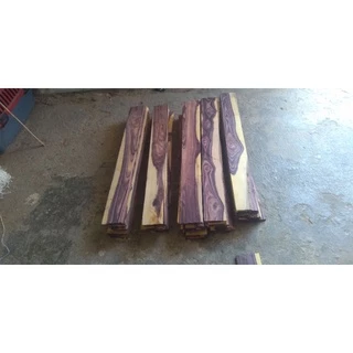 kit com 10 madeira jacarandá violeta para gaiola