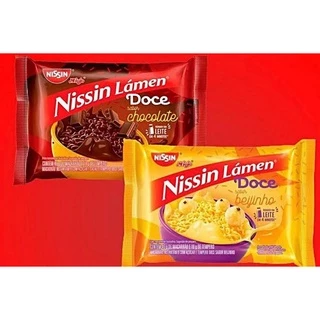 Kit Nissin miojo doce - 1 beijinho 1 chocolate