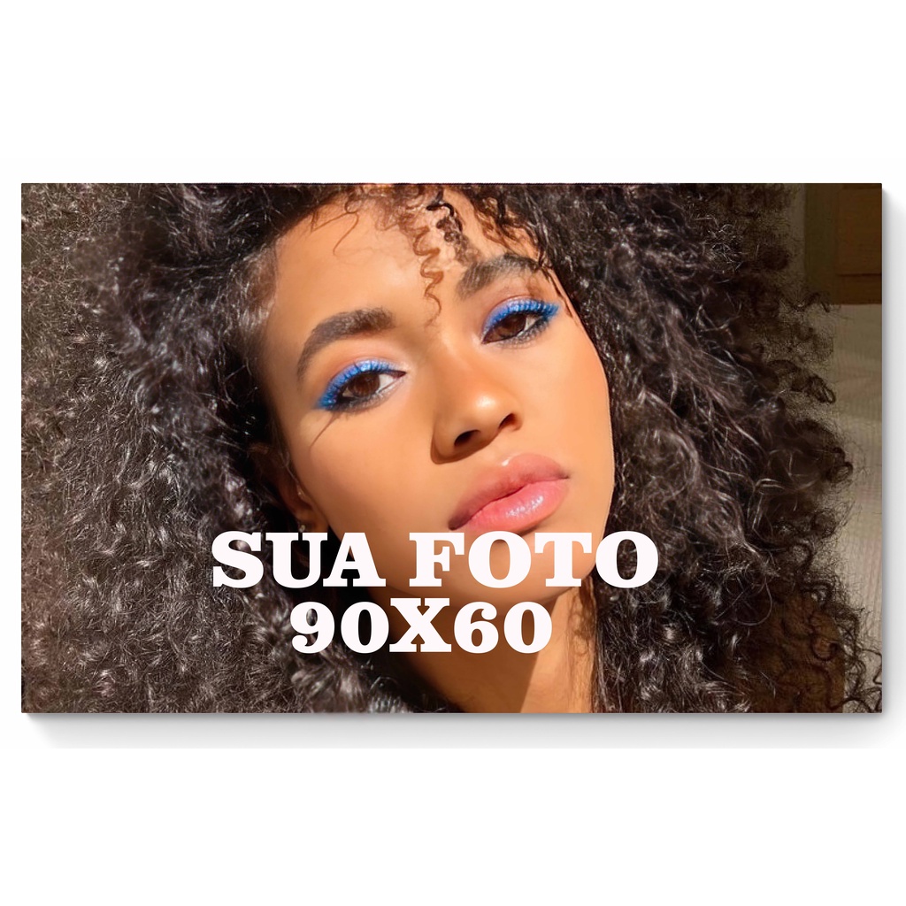 Quadro Decorativo PERSONALIZADO SUA FOTO, Envio em 24 horas em tela grande 90X60CM Não é adsivo, material sintetico de alta qualidade