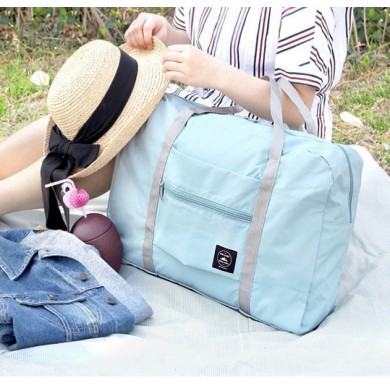 Bolsa Mala Para Viagem Dobrável Impermeável Com Grande Capacidade E Alça