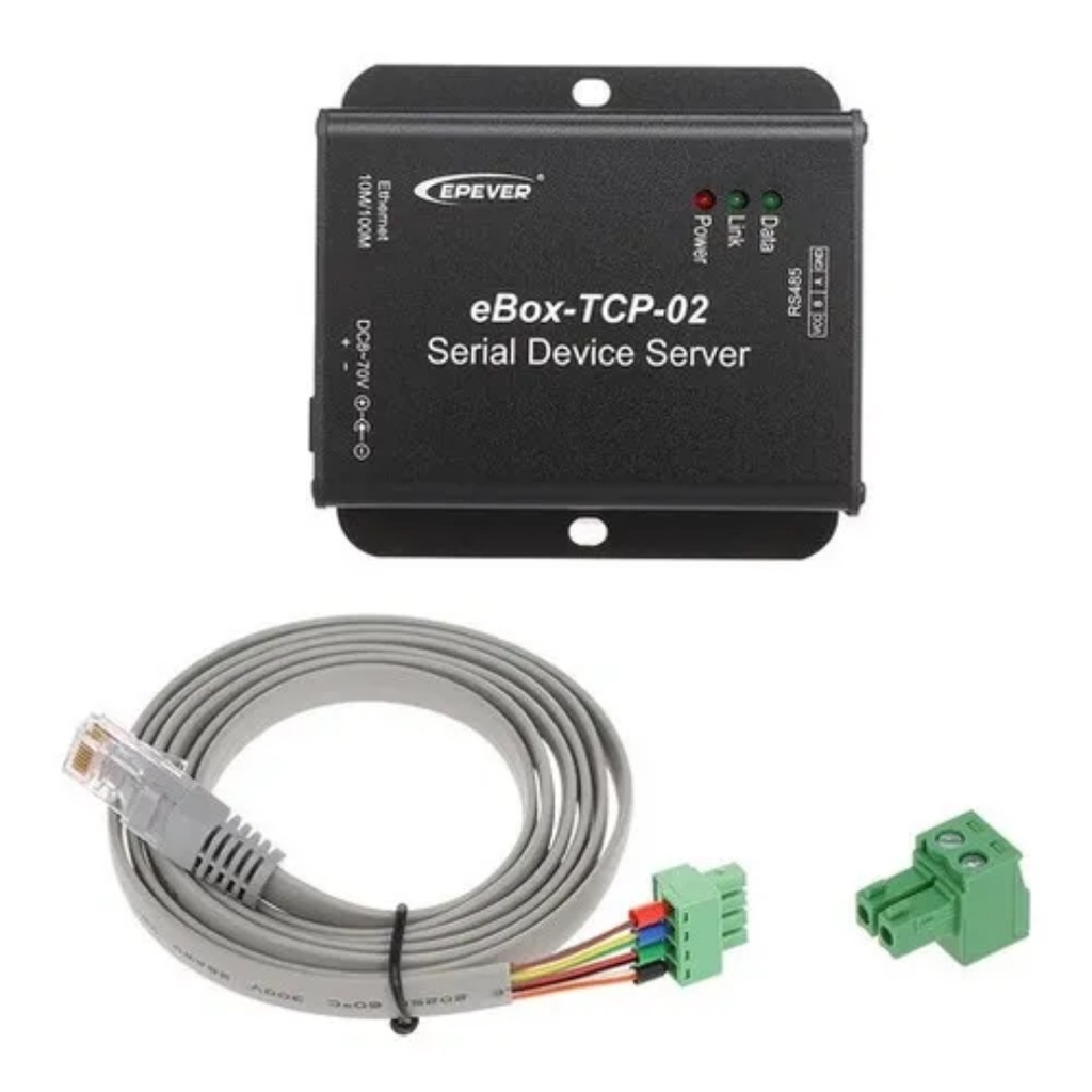 Monitor Remoto Ebox TCP-02 P/ Controlador e Inversor Epever | Shopee Brasil