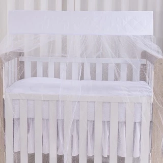 Mosquiteiro Avulso Para Berço Americano Bordado Gotas Meninas Meninos Unissex Escolha sua cor em Oferta na Shopee