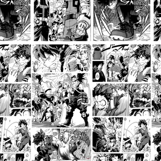 Papel De Parede Adesivo Anime Mangá Hunter X Hunter Lavável