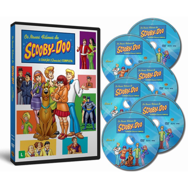 Os Novos Filmes De Scooby Doo A S Rie Quase Completa Shopee Brasil