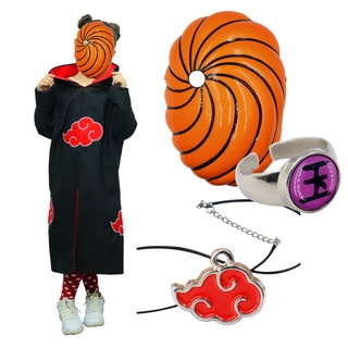 Capa Manto Akatsuki Barato Infantil Itachi Cosplay Nuvem Vermelha :  : Moda